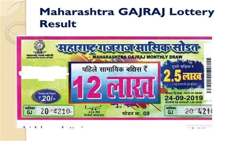 maharashtra state lottery result today.